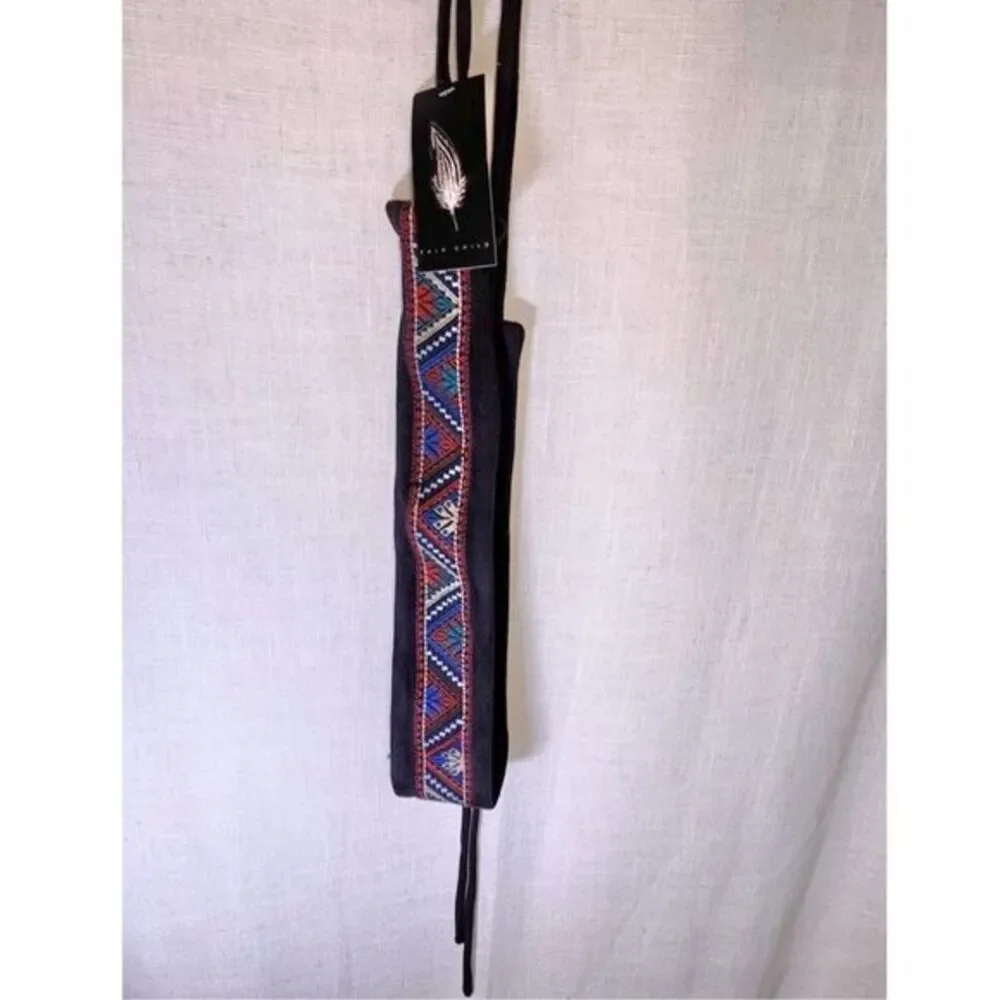 Y2K Embroidered Obi Belt Fair Child XL/1X Boho Festival Indie Sleaze‎